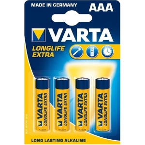 Batería/Batería Varta Longlife Extra 4xAAA