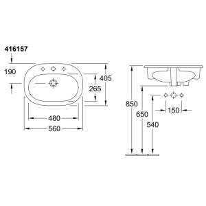 Villeroy & Boch O.novo 416157