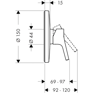 Hansgrohe Talis S 72606000