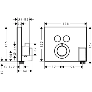 Hansgrohe ShowerSelect 15765000