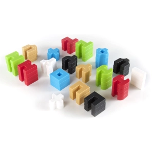 Guidecraft IO Blocks 59 Piece Travel Set G9604