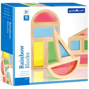 Constructor Guidecraft Rainbow Blocks 10 Piece Set G3015