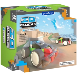 Constructor Guidecraft IO Blocks Race Cars Set G9607