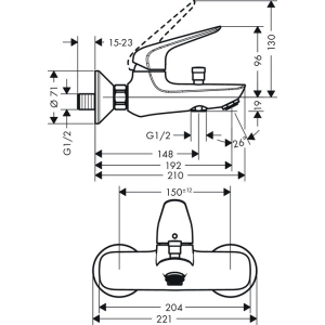 Hansgrohe Novus 71040000