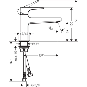 Hansgrohe Metropol 74502000