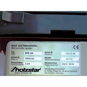 Holzstar BTS 150