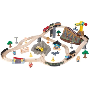 Carretera / Ferrocarril KidKraft ​​Bucket Top Construction Train Set 17805