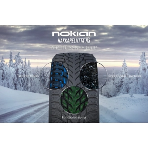 Nokian Hakkapeliitta R3 165/60 R15 81R