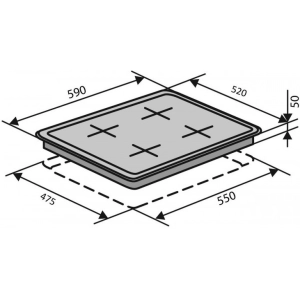 VENTOLUX HSF 640 L3 C BK