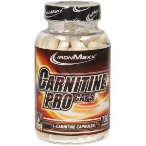 Quemador de grasa IronMaxx Carnitine Pro caps 130 cap