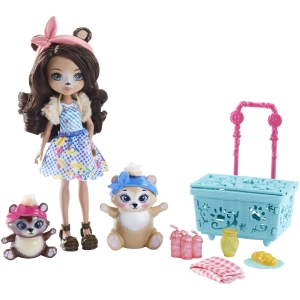 Muñeco Enchantimals Paws for a Picnic FCC64