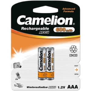 Acumulador / batería Camelion 2xAAA 600 mAh