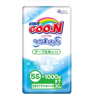 Pañales Goo.N Diapers 5S / 30 pcs