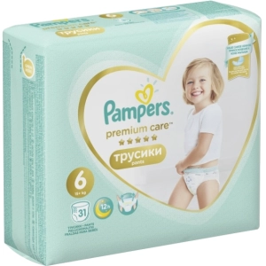 Pañales Pampers Premium Care Pants 6 / 31 pcs