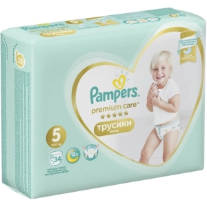 Pañales Pampers Premium Care Pants 5 / 34 pcs