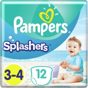 Pañales Pampers Splashers 3-4 / 12 pcs