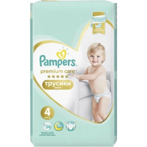 Pañales Pampers Premium Care Pants 4 / 58 pcs