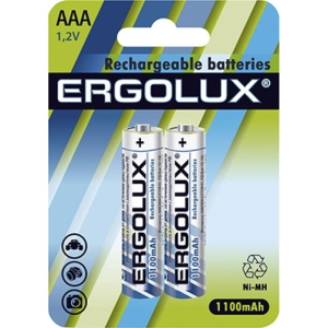 Acumulador / batería Ergolux 2xAAA 1100 mAh