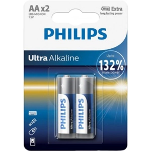 Acumulador / batería Philips Ultra Alkaline 2xAA