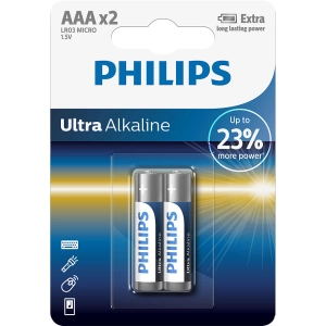 Acumulador / batería Philips Ultra Alkaline 2xAAA