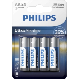 Acumulador / batería Philips Ultra Alkaline 4xAA