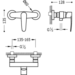 Mezclador Tres Flat-tres 20416701