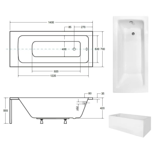 Besco Talia 120x70