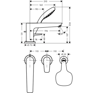 Hansgrohe Talis E 71731000