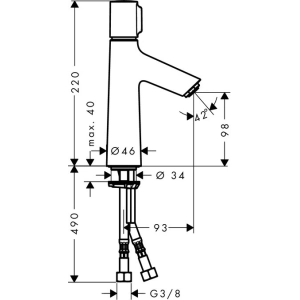 Hansgrohe Talis Select S 72043000