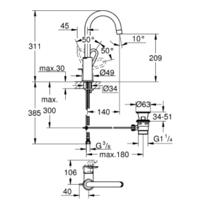 Grohe BauLoop 23763000