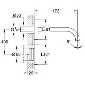 Grohe Allure E 36235000