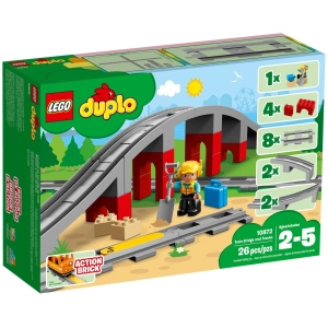 Lego Train Bridge and Tracks 10872