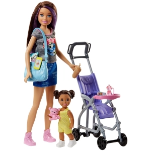 Muñeco Barbie Skipper Babysitters Inc. FJB00