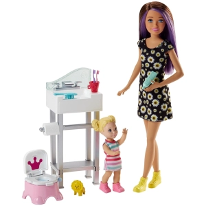 Muñeco Barbie Skipper Babysitters Inc. FJB01