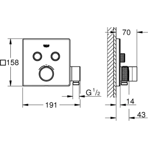 Grohe SmartControl 29125000