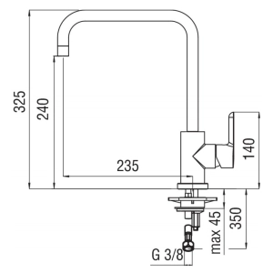 Nobili Rubinetterie ABC AB87134-CR