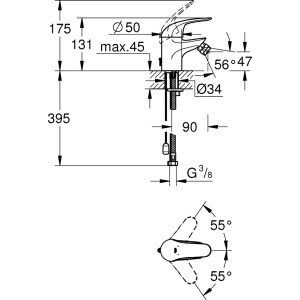 Grohe Euroeco 32882000