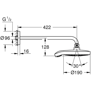 Grohe Power&Soul Cosmopolitan 190 26172000