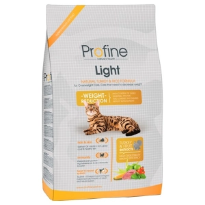 Comida para gatos Profine Light Turkey/Rice 2 kg