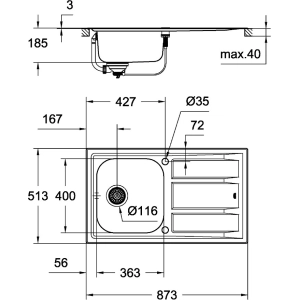 Grohe K400 Plus 31568SD0