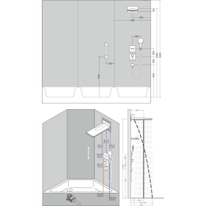 Hansgrohe Rainmaker Select 580 24001400