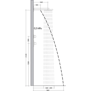 Hansgrohe Raindance Rainfall 180 28433000