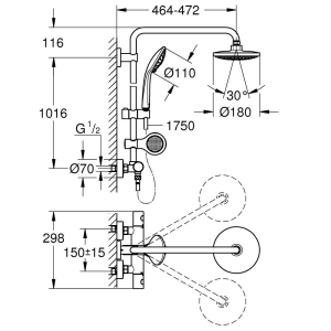 Grohe Euphoria System 180 26273000