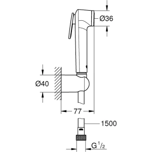 Grohe Tempesta-F Trigger Spray 30 26353000