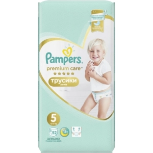 Pañales Pampers Premium Care Pants 5 / 52 pcs