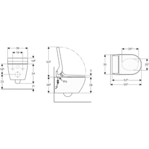 Geberit AquaClean Tuma Comfort 146.294.SI.1