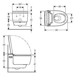 Geberit AquaClean Mera Classic 146.204.21.1