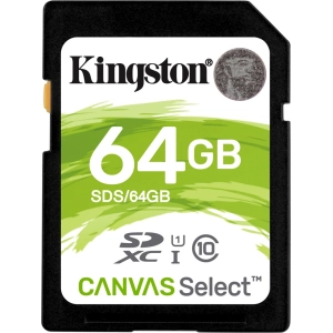 Tarjeta de memoria Kingston SDXC Canvas Select 64Gb