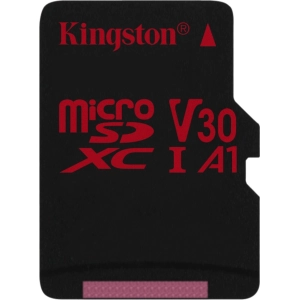 Tarjeta de memoria Kingston microSDXC Canvas React 128Gb