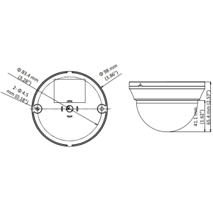 Hikvision DS-2CE56D0T-IRMMF 2.8 mm